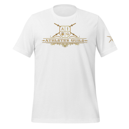 White t-shirt with &